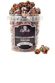 Food Town Pop Corn Jar Ready To Eat Chocolate
