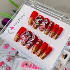 Tv Parlour Nails Printed Nag Mix Shades