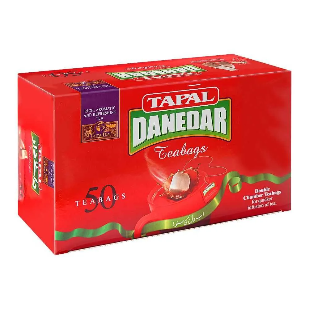 Tapal Black Tea Bags Danedar 50P