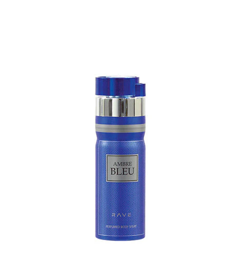 Rave Perfumed Deodorant Body Spray Ambre Bleu 200ML