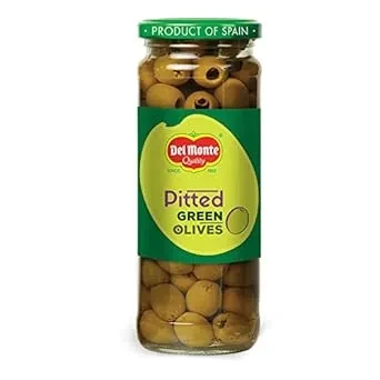 Spanish Olives Green Pitted 450G