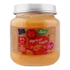 Deva Baby Food Apricot And Apple 7+ 120G