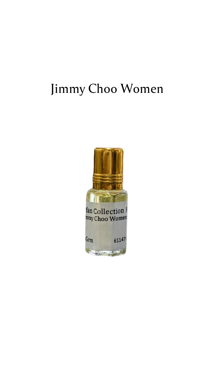 Concentrated Perfume Oil Attar Jimmy Choo Women French Jimmy Choo Charabot 6ML