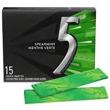5 Gum Spearmint 12S