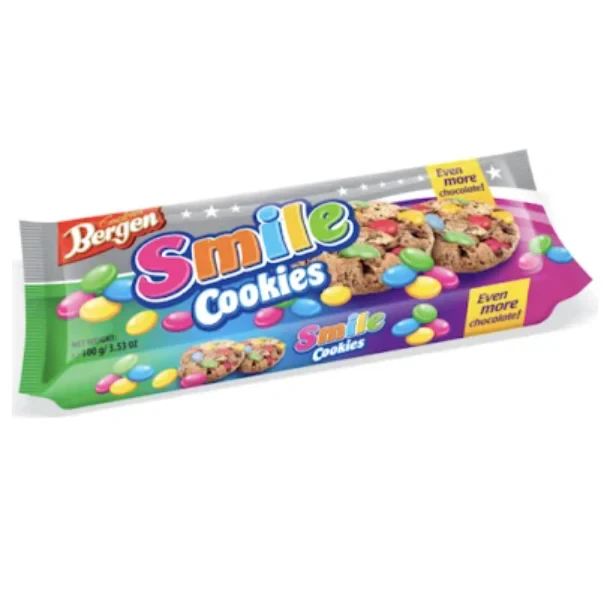BERGEN COOKIES SMILE COOKIES 150G