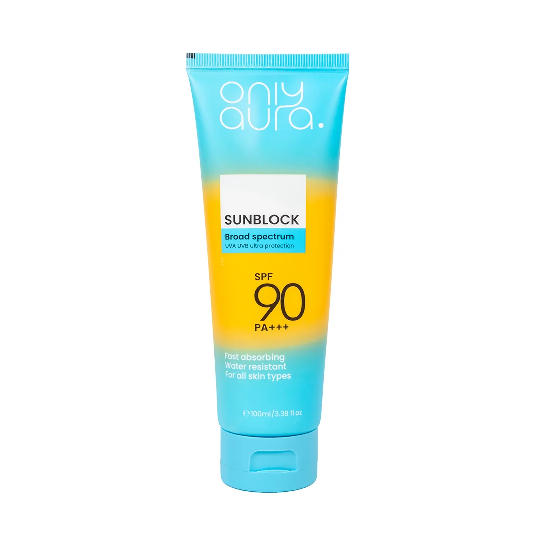 Only Aura Sunblock Broad Spectrum Spf 90 50ML