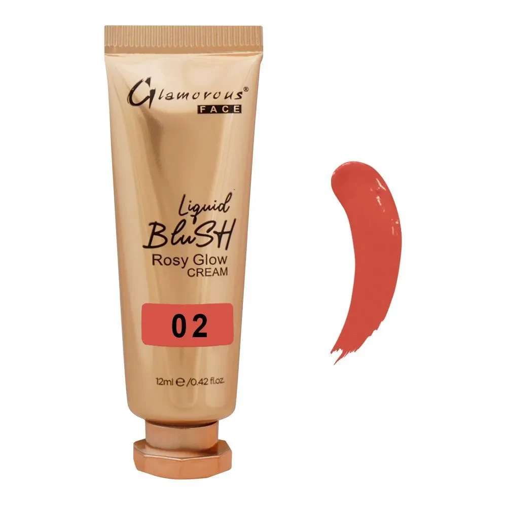 Glamorous Face Liquid Brush 8058 Glow 02 12ML