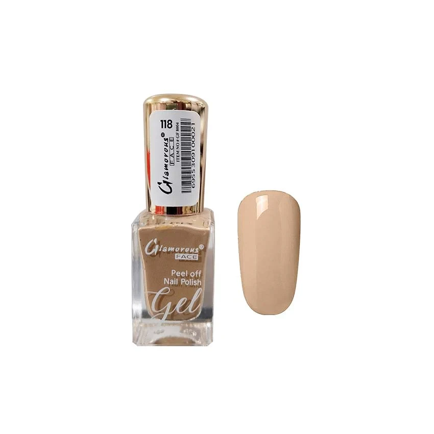 Glamorous Face Nail Polish 8004 Peel Off Gel 118