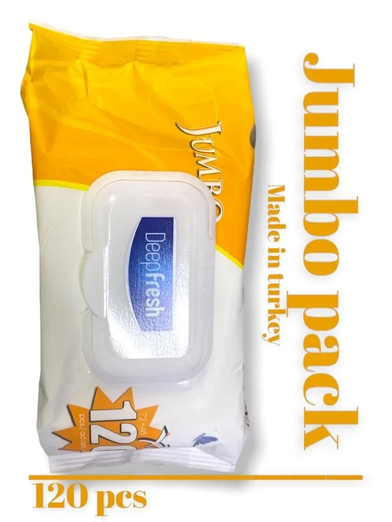 Deepfresh Wipes 120Pcs