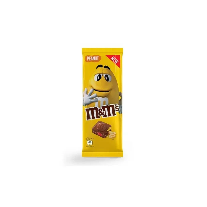 M And Ms Chocolate Bar Peanut 150G