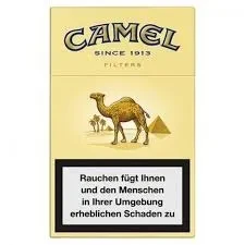 Camel Cigarettes Yellow