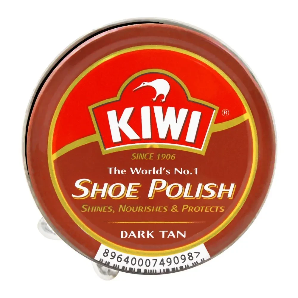 Kiwi Shoe Polish Cream Dark Tan 45ML