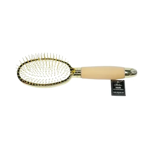 Italian Hair Brush 9551 BP Golden