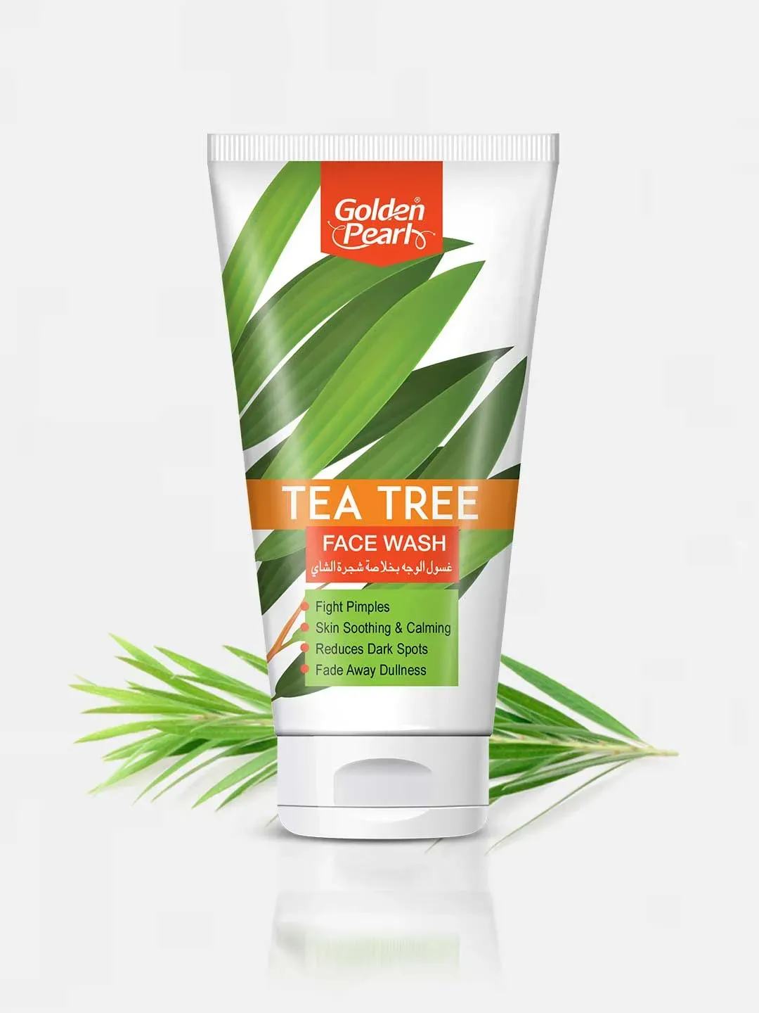 Golden Pearl Face Wash Tea Tree 75Ml Pk