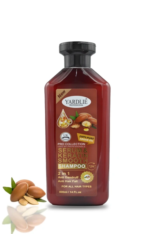 Yardlie Shampoo Serum Keratin Argan Oil 400G