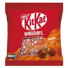 Kitkat Chocolate Miniatures Caramel 99G