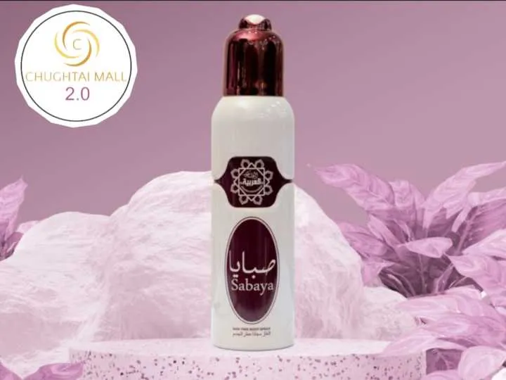 Al Arabia Deodorant Body Spray Gas Free Sabaya 120ML