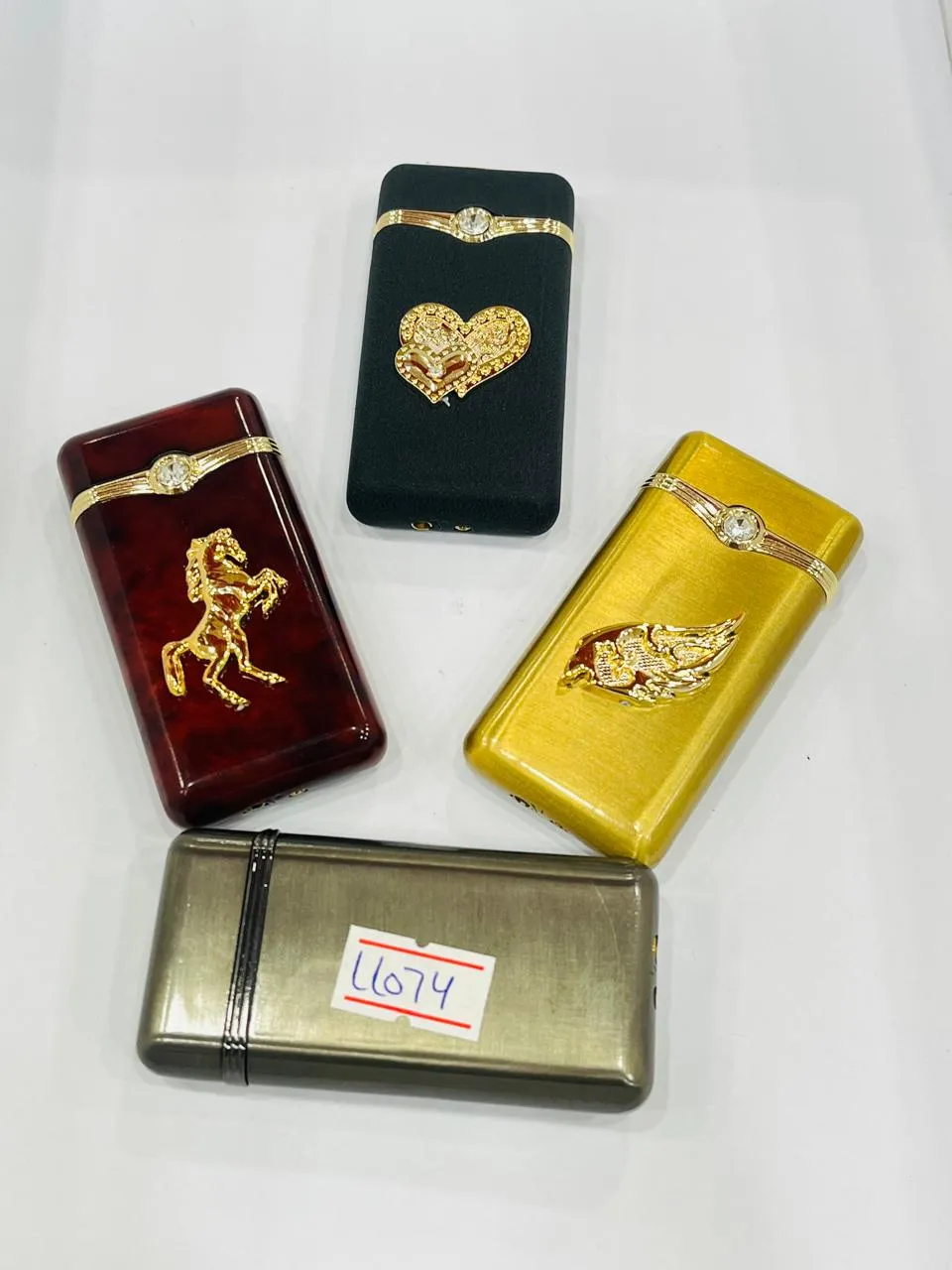 Best Lighter F4 Vip Gas With Gold Heart With Artificial