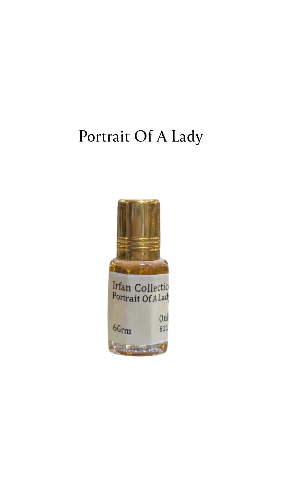 Concentrated Perfume Oil Attar Portrait Of A Lady French Frederic Malle Onlyfans 6ML
