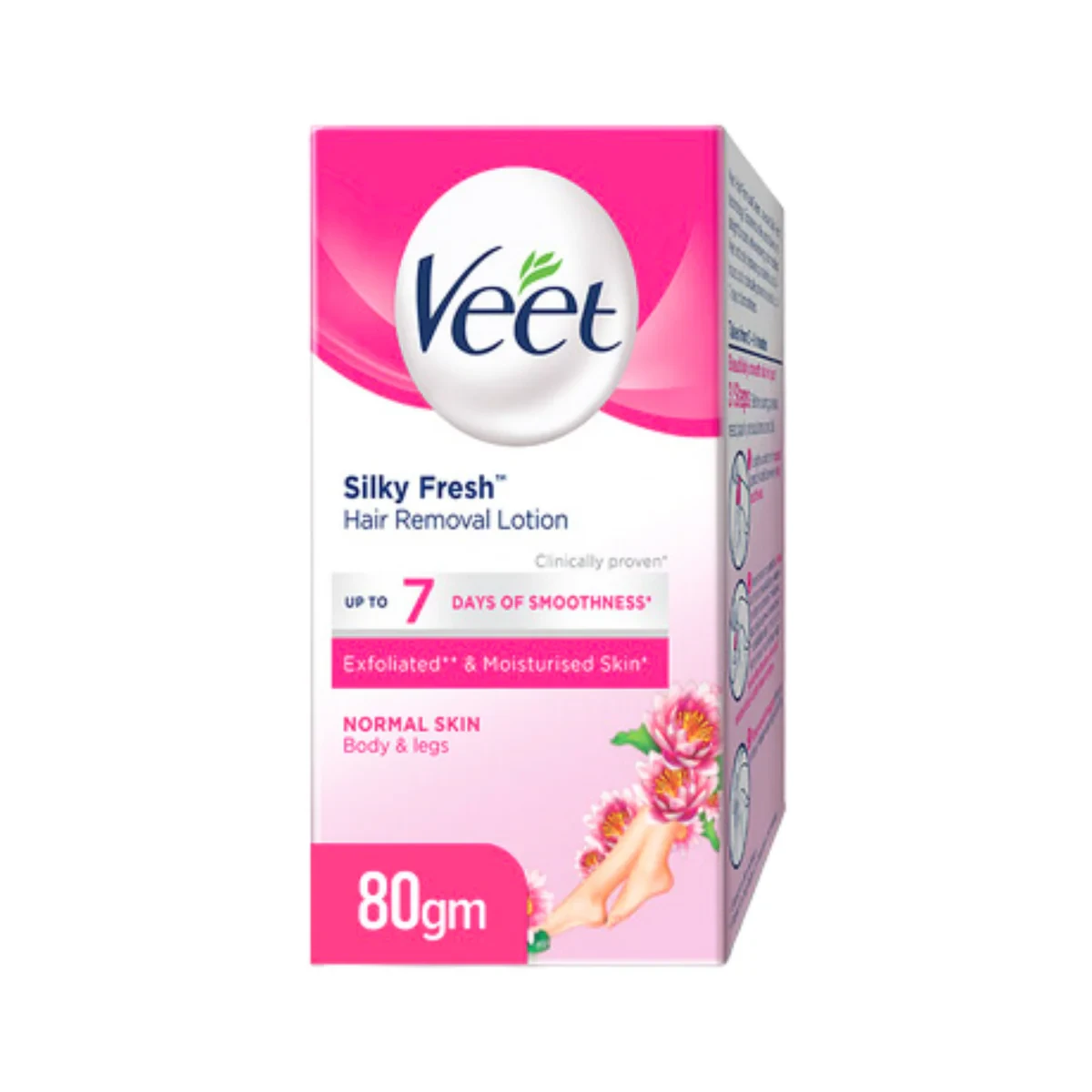 Veet Hair Removal Lotion Normal Skin Pk 80G