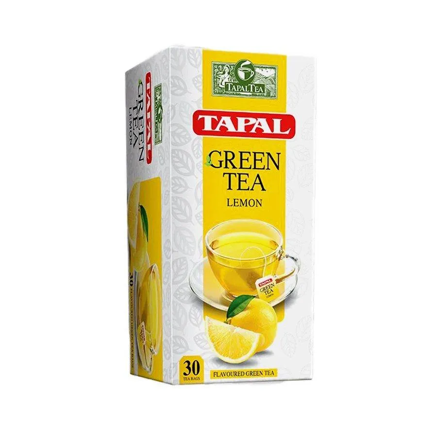 Tapal Green Tea Bags Lemon 30Pcs