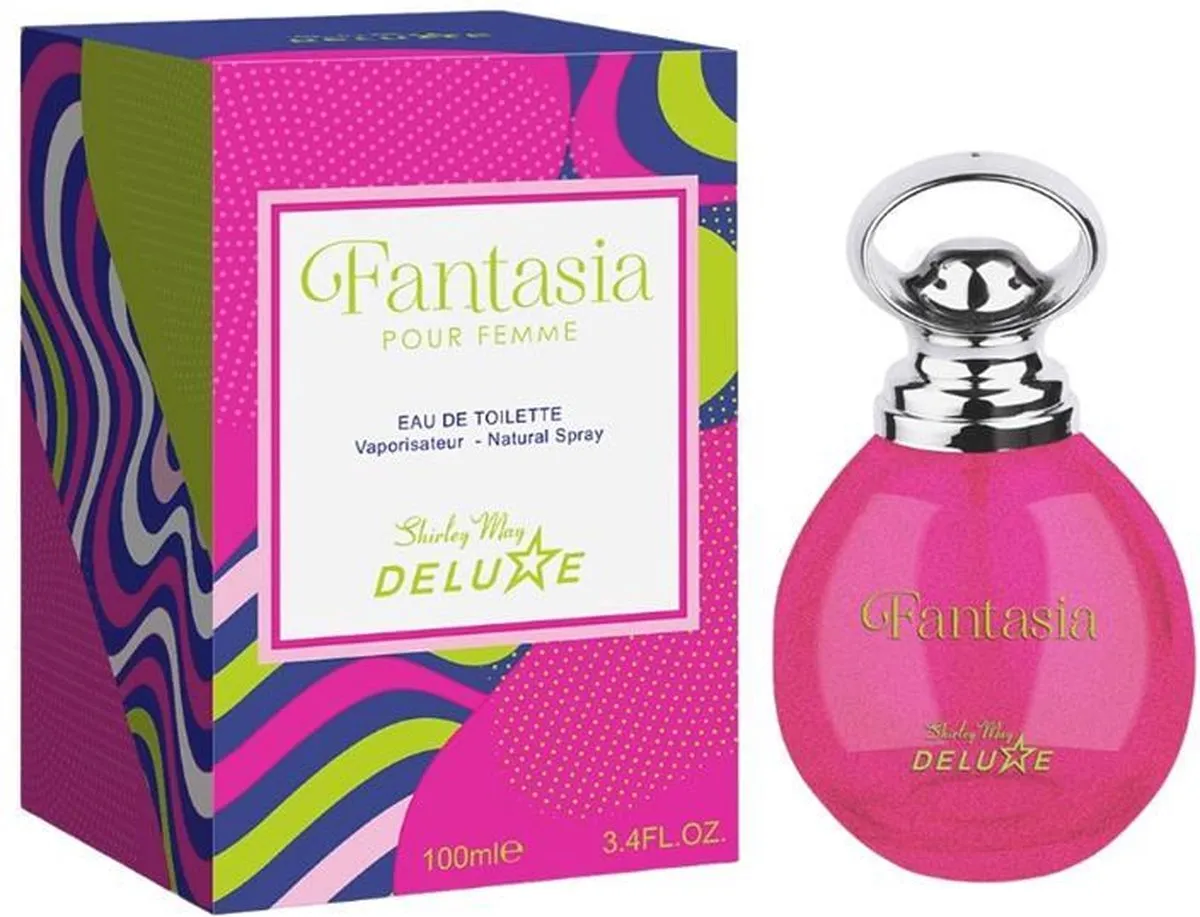 Shirley May Deluxe Eau De Toilette Fantaisie Pour Femme 100ML