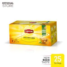 Lipton Tea Bags 25S Yellow Label