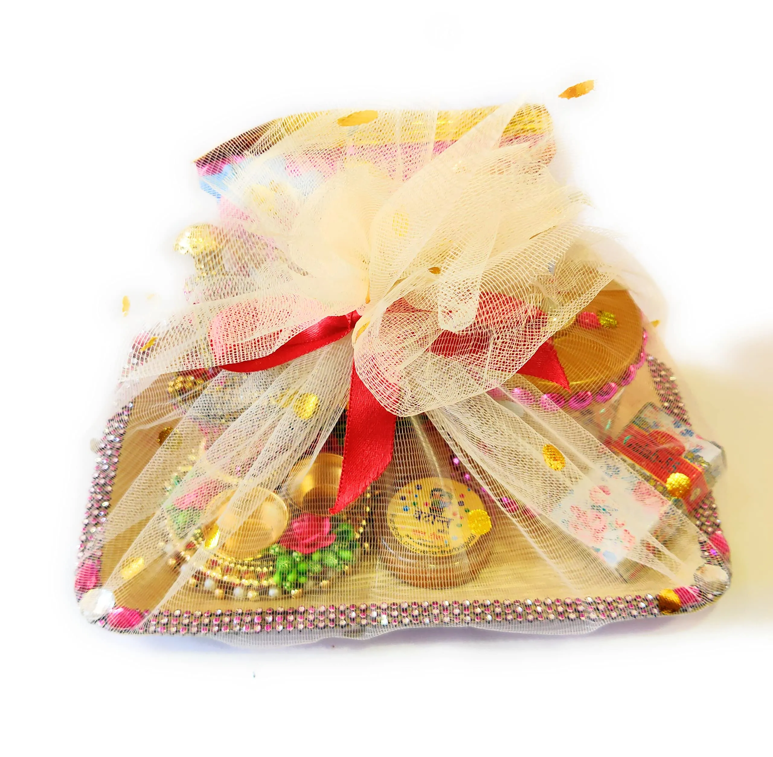 Gift Box Vip Baalti Gol Mix Color Small