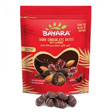 Bayara Dates Dark Chocolate With Almonds 250G
