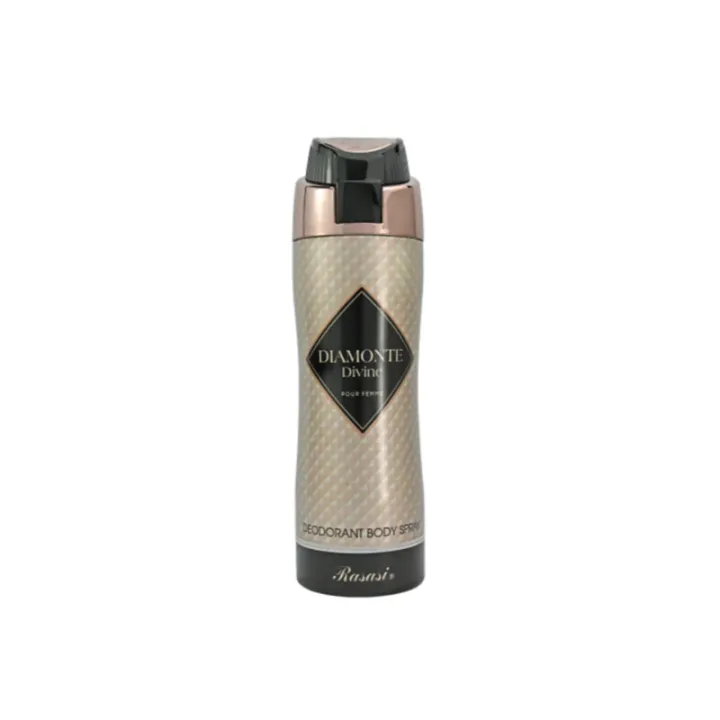 Rasasi Prime Collection Deodorant Body Spray Diamonte Divine Pour Femme 200Ml