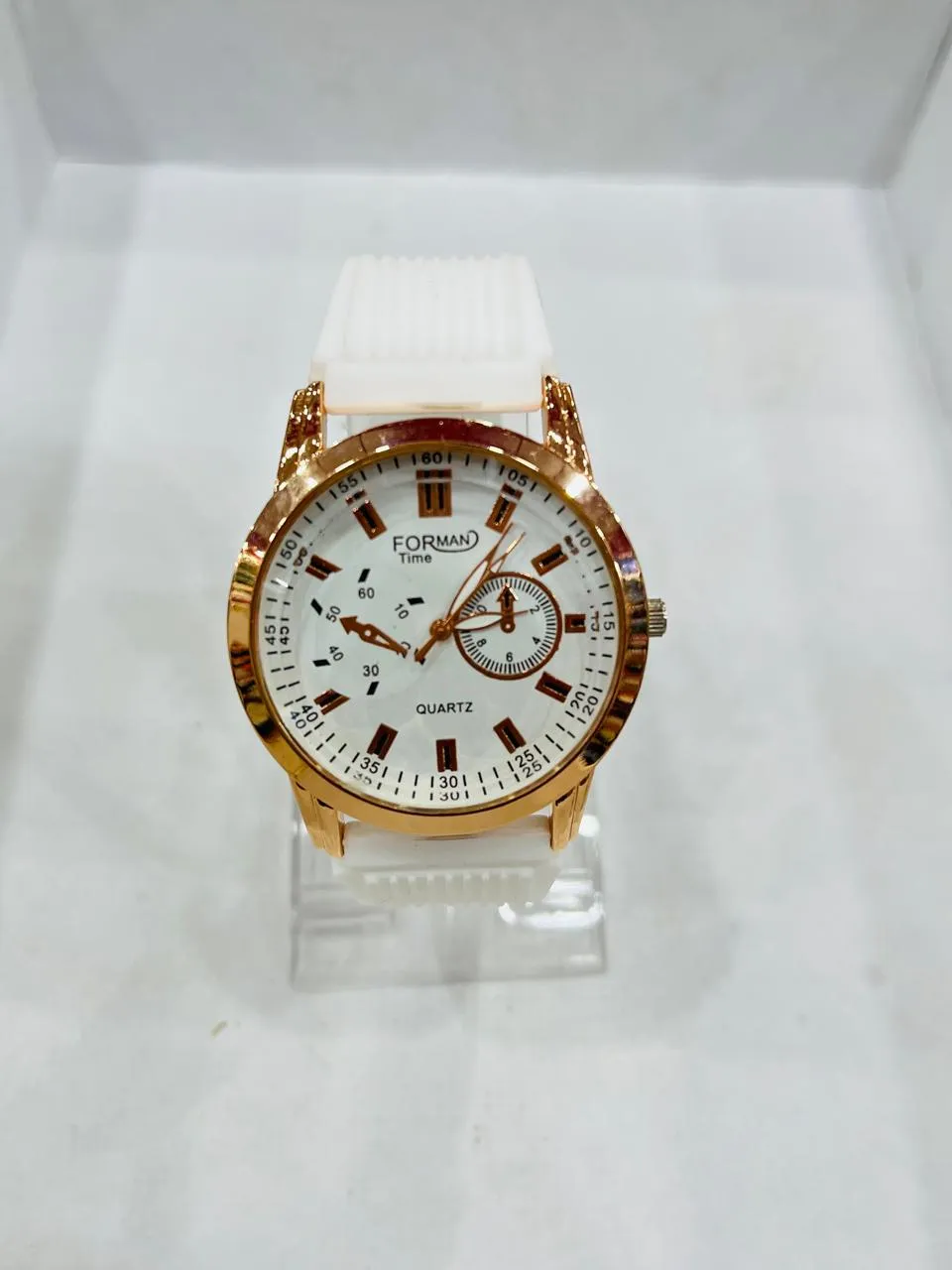 Gents Watch Forman Time Rubber Strip