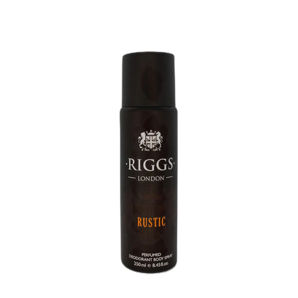 Riggs London Deodorant Body Spray Rustic 250ML