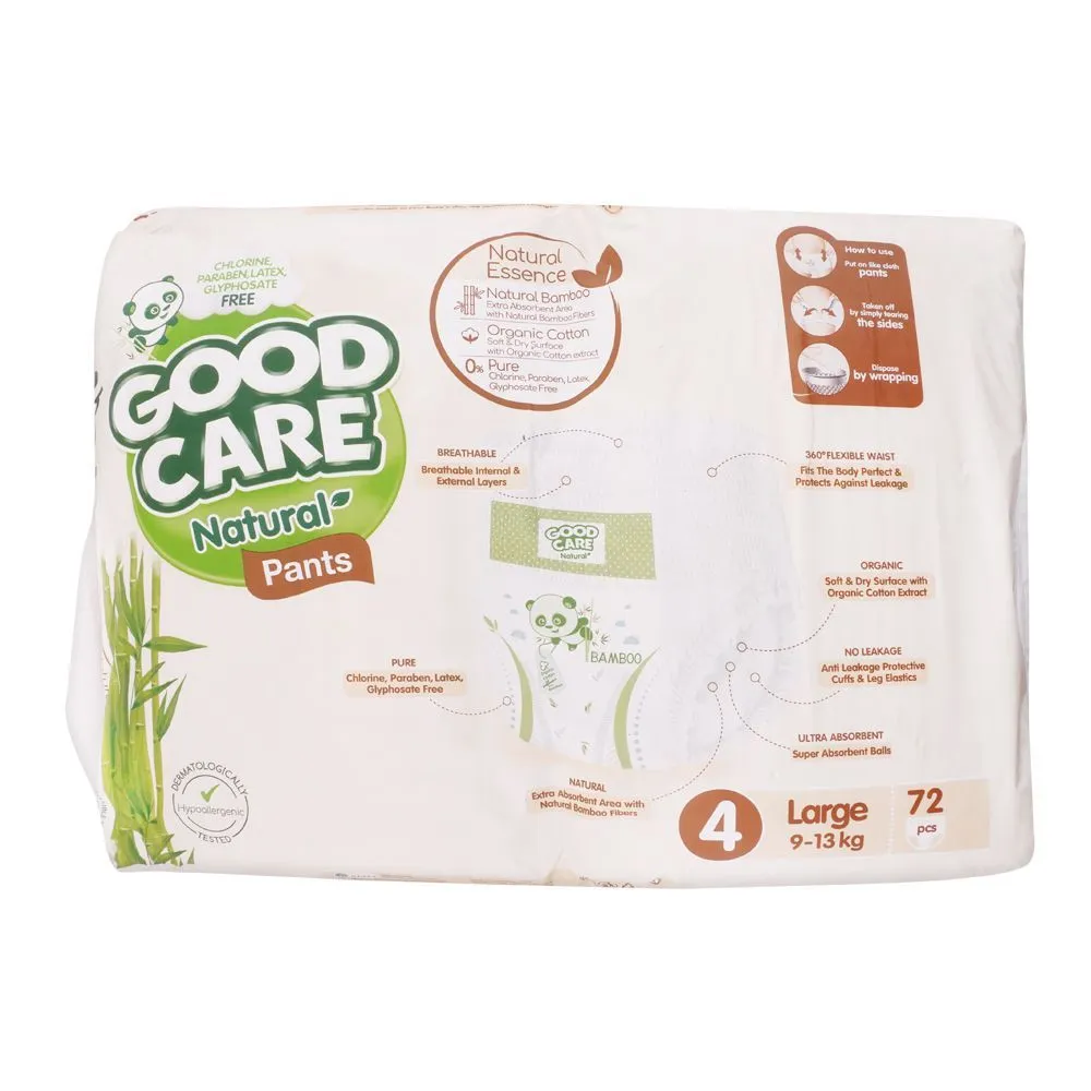 Goodcare Natural Pants 4 72Pcs