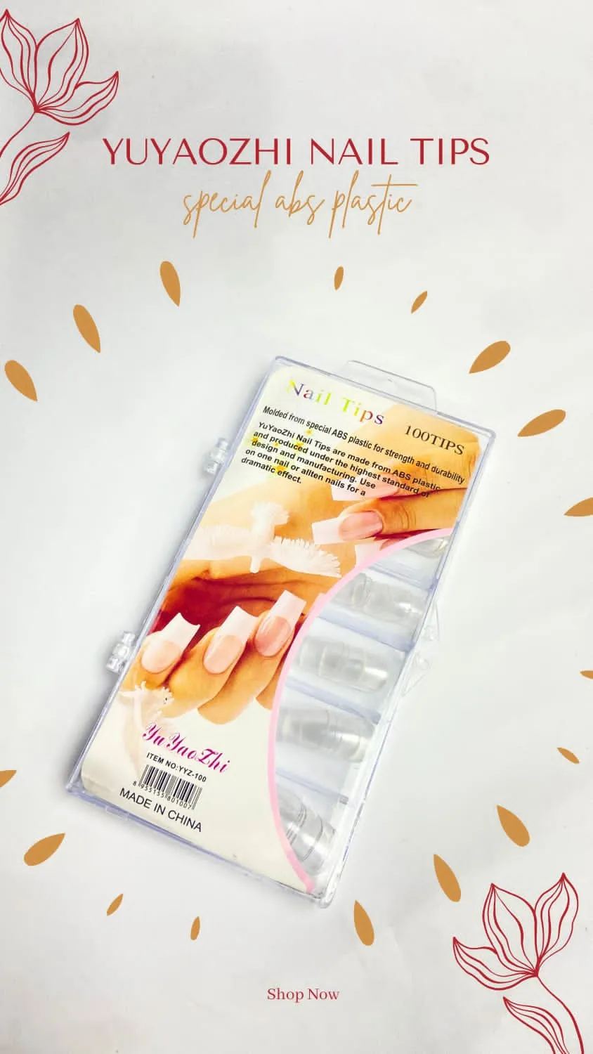 Yuyaozhi Nail Tips 100PCS YYZ100