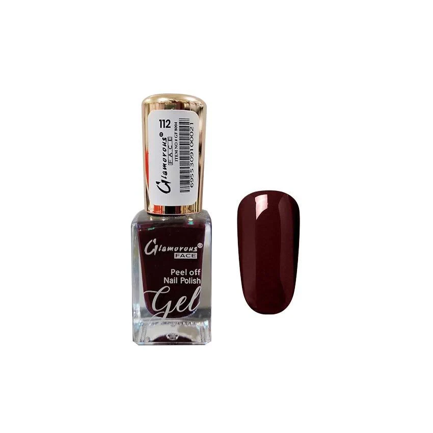 Glamorous Face Nail Polish 8004 Peel Off Gel 112