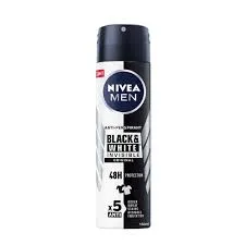 Nivea Deodorant Body Spray Men Black And White Invisible 150ML