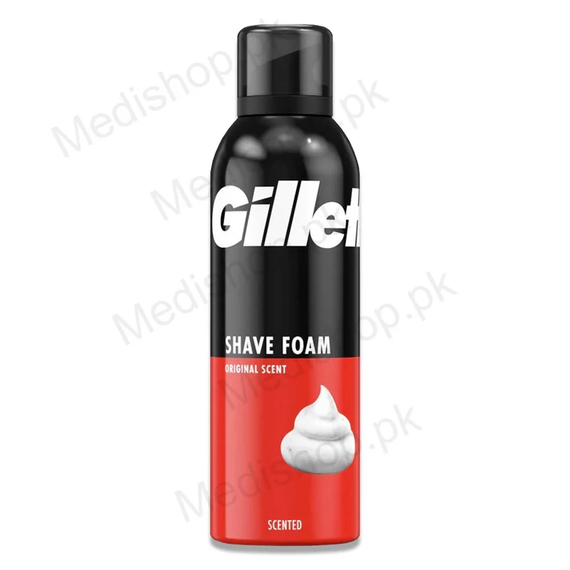 Gillette Shaving Foam Red 200Ml
