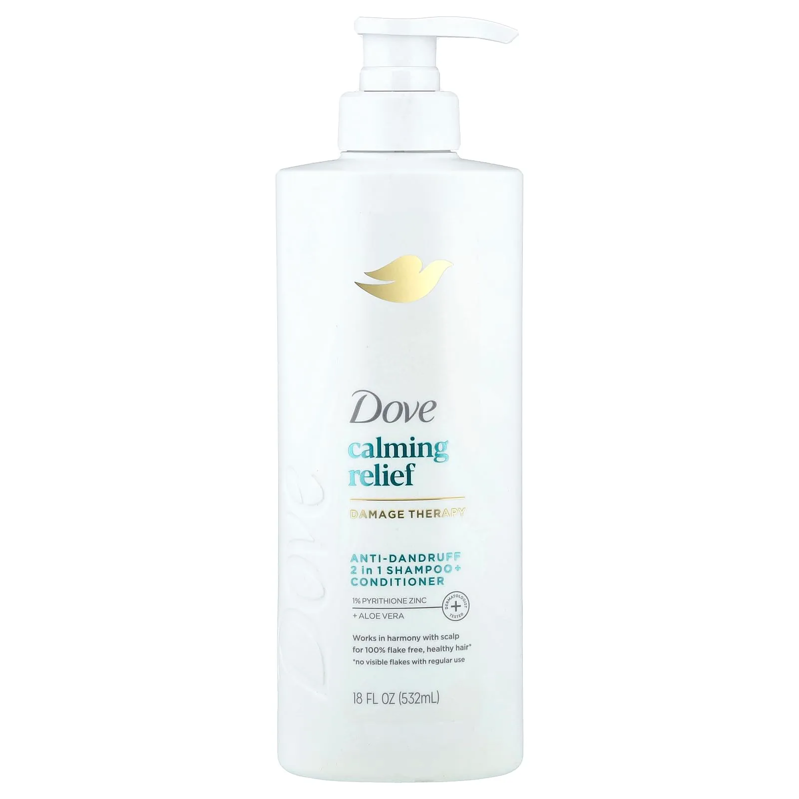 Dove Shampoo + Conditioner Calming Relief 532ML
