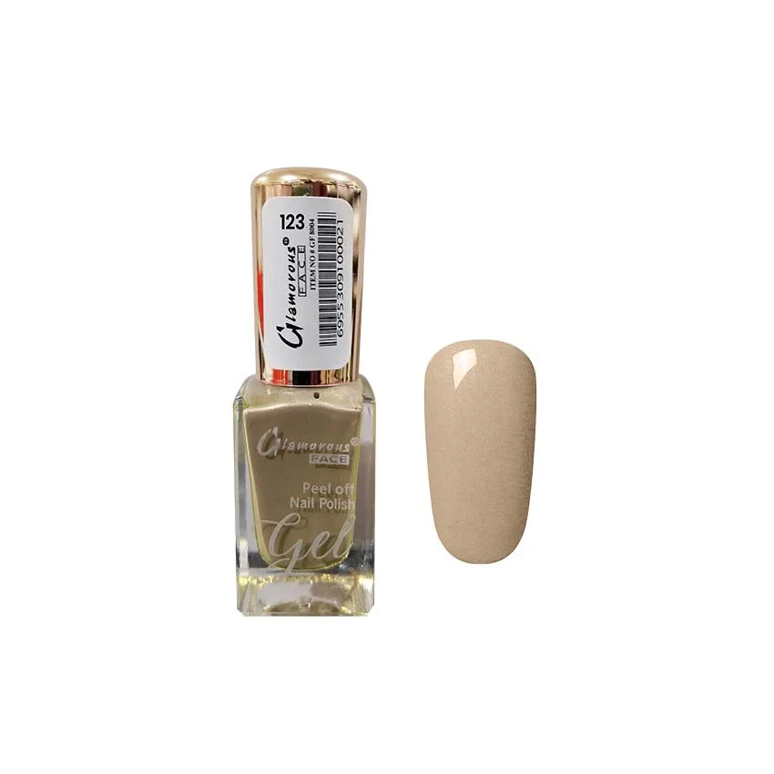 Glamorous Face Nail Polish 8004 Peel Off Gel 123