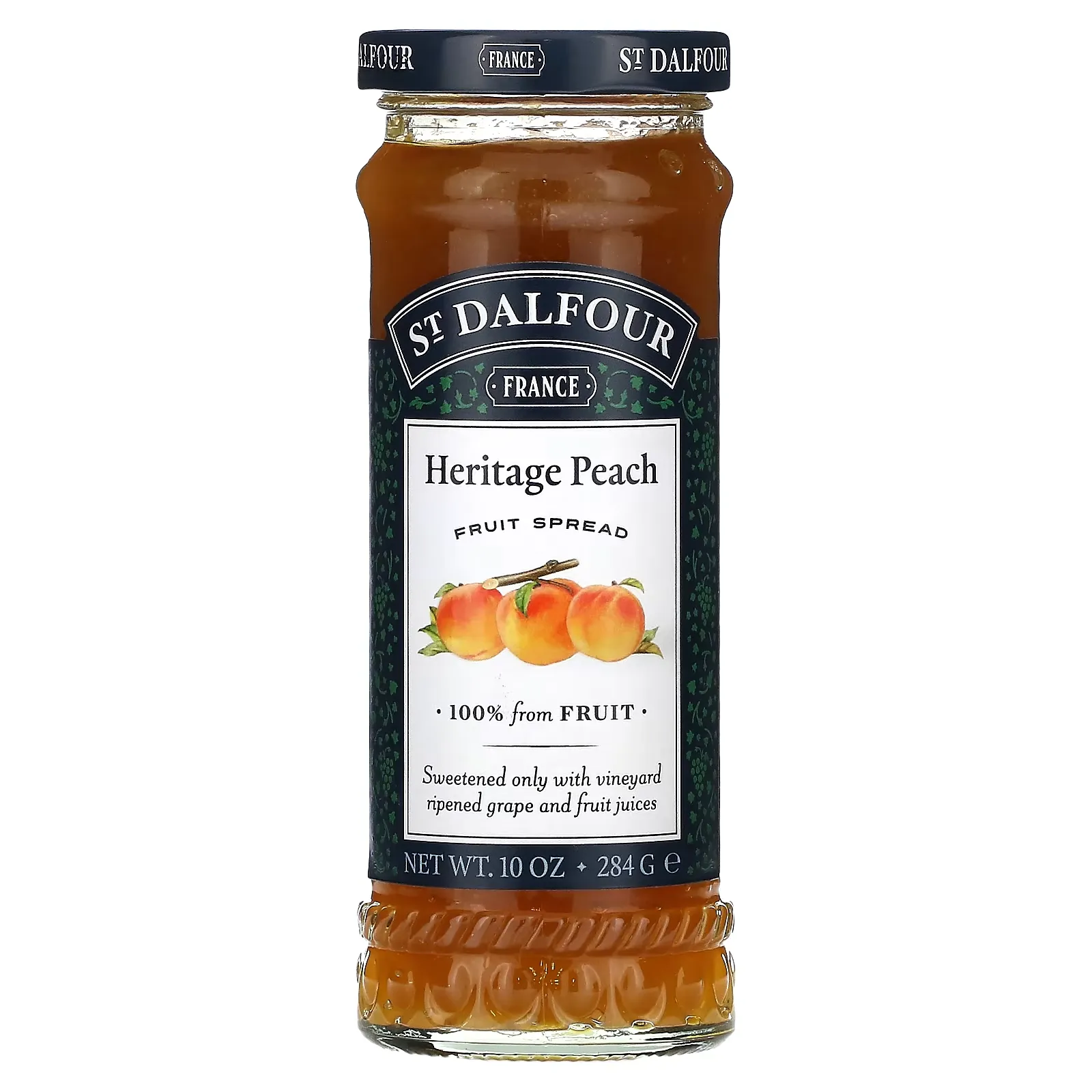 St Dalfour France Jam Heritage Peach 284G