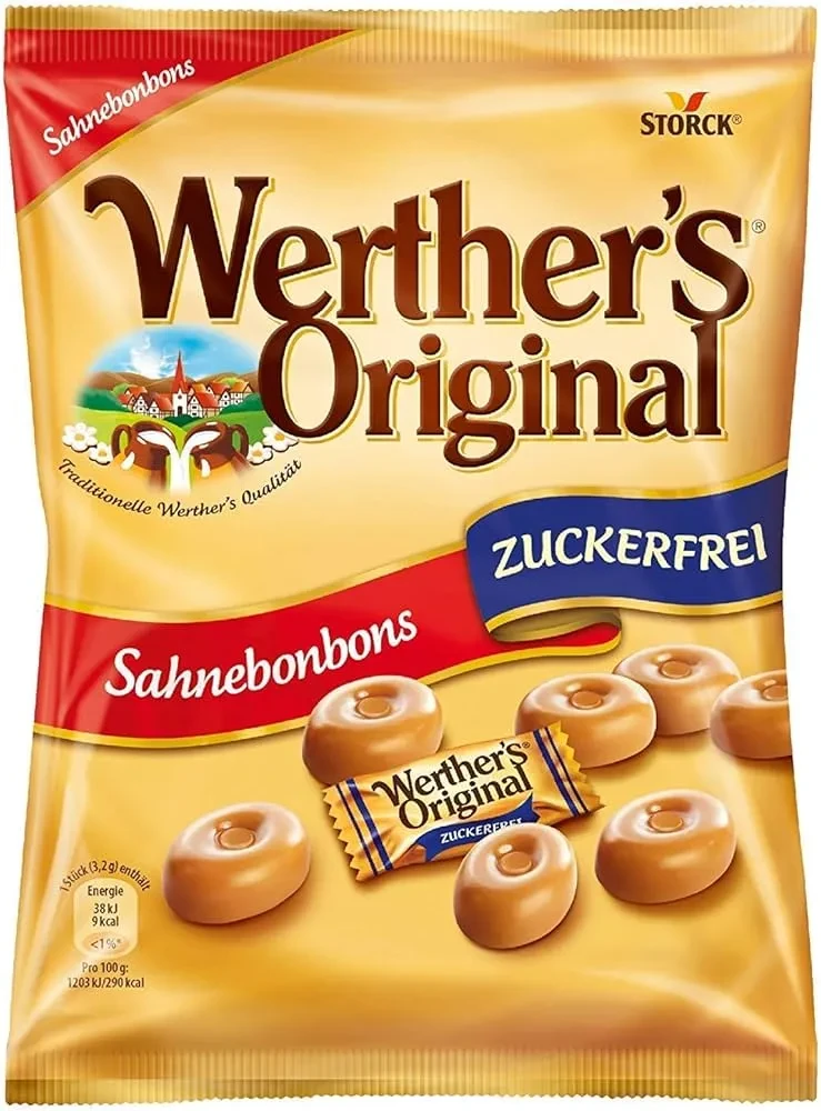 Werthers Original Sugarfree Cream Candy 70G