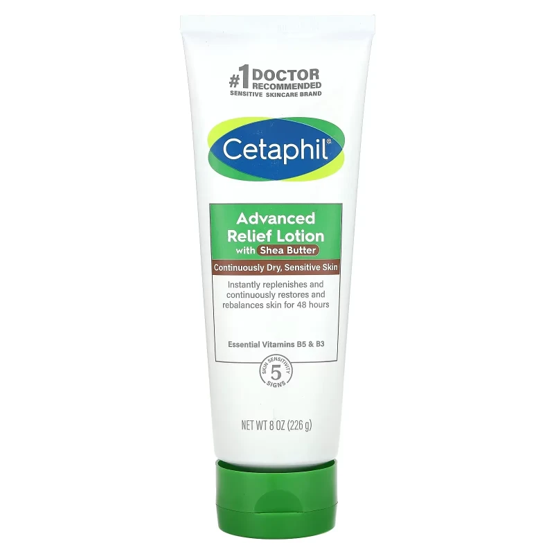 Cetaphil Lotion Tube Advanced Relief Shea Butter 226G