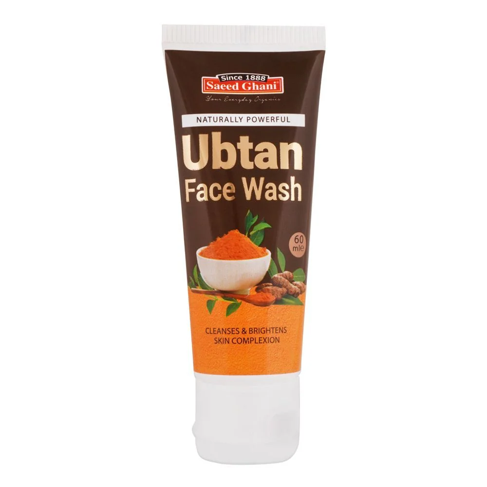 Saeed Ghani Face Wash Ubtan 60ML