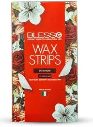 Blesso Wax Strip Rose
