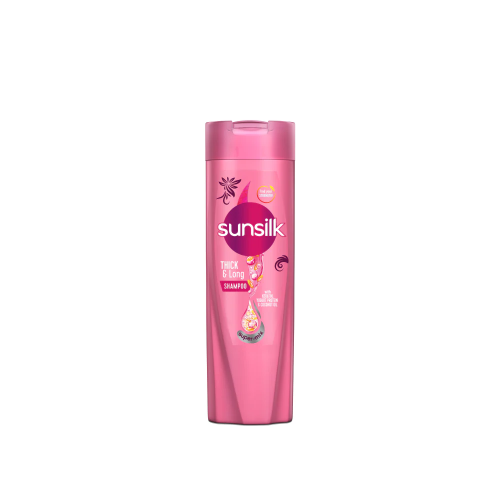 Sunsilk Shampoo Thick And Long 185ML PK