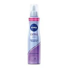 Nivea Hair Mousse Spray Mega Strong 4 150ML