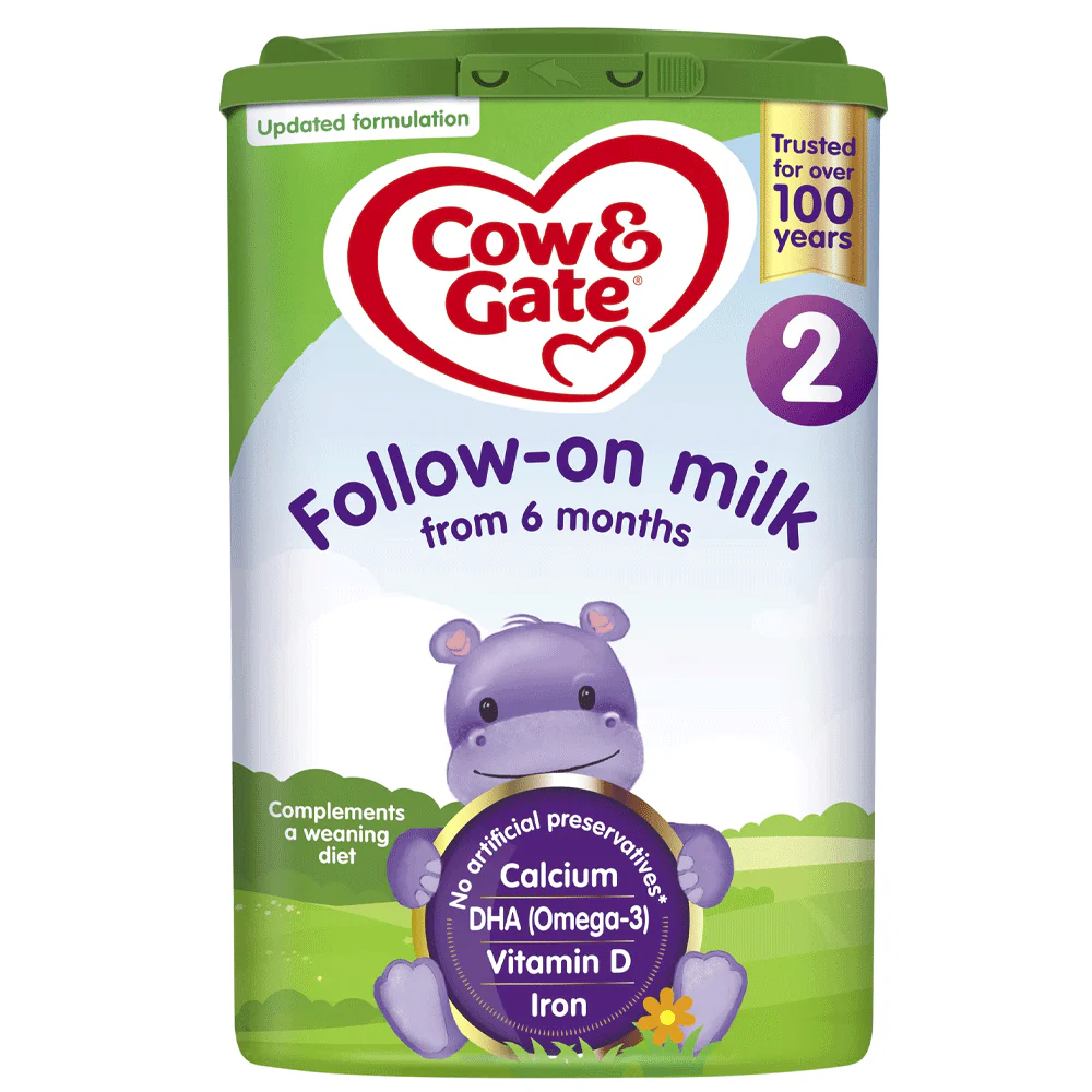 Cow And Gate 2 Follow-On Milk 900g