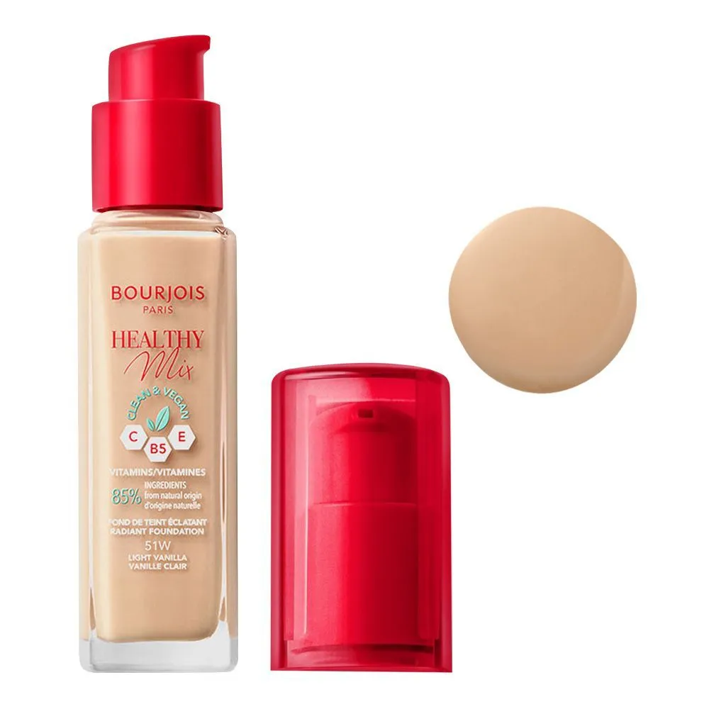 Bourjois Foundation Healthy Mix Clean 51W Light Vanilla 30ML