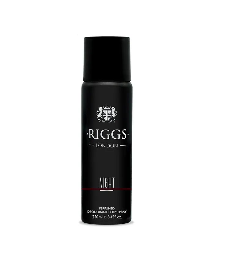 Riggs London Deodorant Body Spray Night 250ML