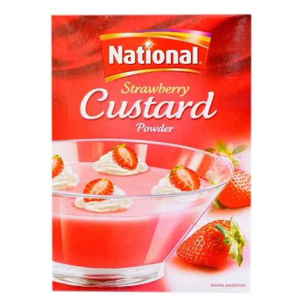National Custard Strawberry 275g
